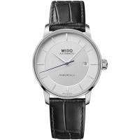 Mido/美度瑞士自动机械银盘皮带男士商务休闲防水腕表