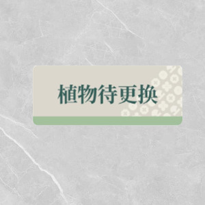 格具(GEJU)植物待更换标识牌标识30*12cm定制款如需联系客户经理