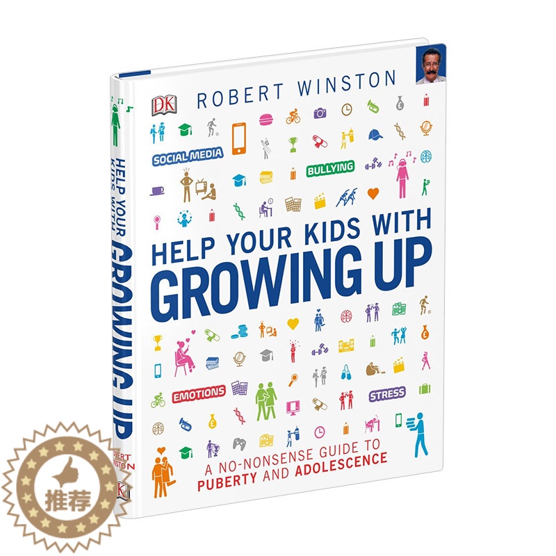 [醉染正版]帮助你的孩子成长 Help Your Kids with Growing Up 英文原版青少年青春期健康指导