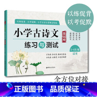 [正版]小学古诗文练习与测试 基础卷小学生3-6三四五六年级语文课外文言文国学启蒙背诵默写测试卷子复习辅导资料 华东理