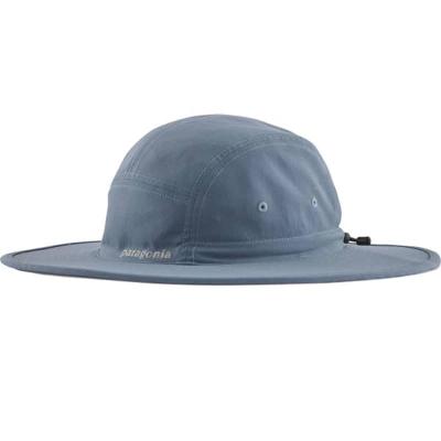 PATAGONIA防晒防汗快干透气户外运动休闲宽檐渔夫帽 Blue