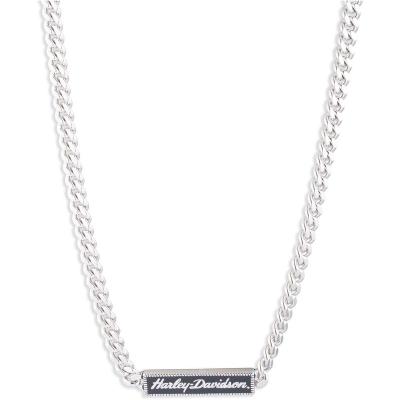 Harley Davidson新款女士 时尚潮流百搭配饰16 英寸铭牌项链送女友节日礼物