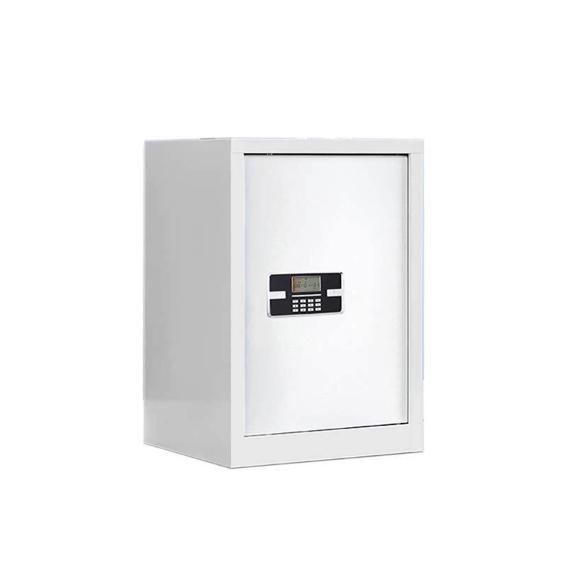 正斌保密柜财务档案柜文件柜办公室资料储物柜保险柜电子密码国保锁单门白色-电子密码锁