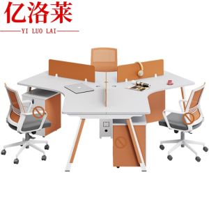 亿洛莱 三人职员桌 2192*1908mm 张