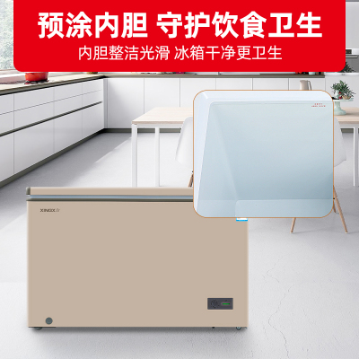 星星(XINGX) 家用卧式冷柜冷藏冷冻转换冰柜 微霜系统节能省电 BD/BC-301R BC/BD-300R