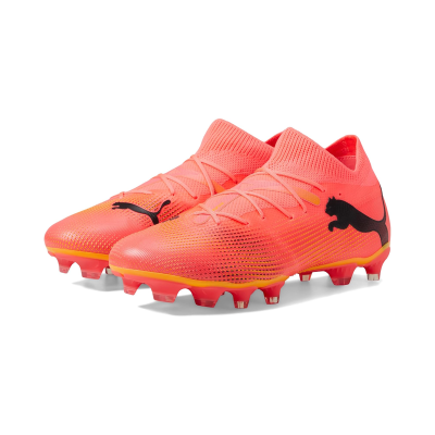  彪马(Puma)女足球鞋中帮轻量化专业碎钉运动外场人造草地FGAG