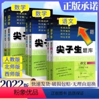 语文+数学(人教版) 六年级下 [正版]尖子生题库六年级下册上册数学语文全套人教版北师大西师版小学生同步训练课时优化作业
