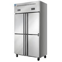 瑞宇商用四门冷冻冷柜1200*700*1960mm/温度范围-15~0℃/220V