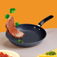 庆展(QZQ)PJ26-1T 锅直径26cm麦饭石不粘锅加厚锅底耐高温柄把平底锅电磁炉燃气灶通用