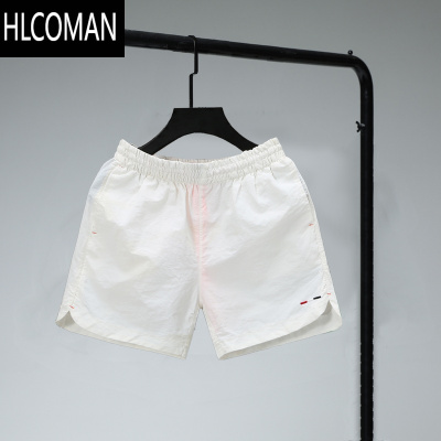 HLCOMAN短裤男士宽松运动跑步三分夏季薄款速干3分大裤衩四分休闲沙滩裤