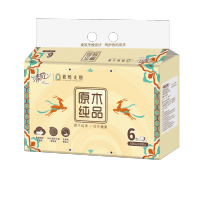 清风 敦煌IP联名款抽纸 3层 100抽 一提6包