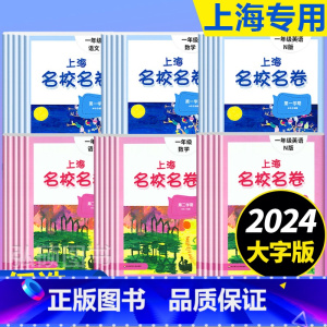 5年级下册 语数英+作文影片课 小学通用 [正版]2024上海名校名卷二年级一二三四五年级六七八九上下册语文数学英语电子