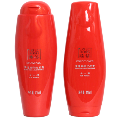 完美臻荟清透丝润洗护发套装(女士用)洗发露415ml+护发素415ml