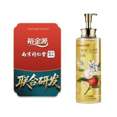 裕金源 苹果与姜氨基酸滋养修护洗发露520ml