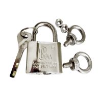 金岳 通开BRAZ40*通用型叶片锁1.00个/套(计价单位:套) 银色