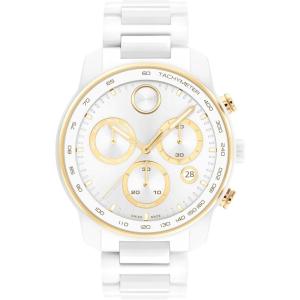Movado/摩凡陀陶瓷金钢男表瑞士石英计时防水米商务休闲男士石英