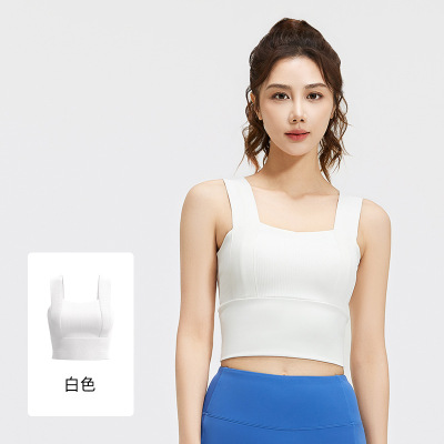 新款运动内衣美背防震聚拢定型固定胸垫健身文胸