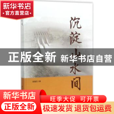 正版 沉淀山水间 郭惠民著 中国水利水电出版社 9787517059318 书
