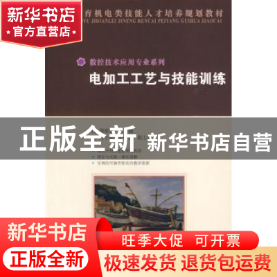 正版 电加工工艺与技能训练:高级 周晓宏 人民邮电出版社 9787115