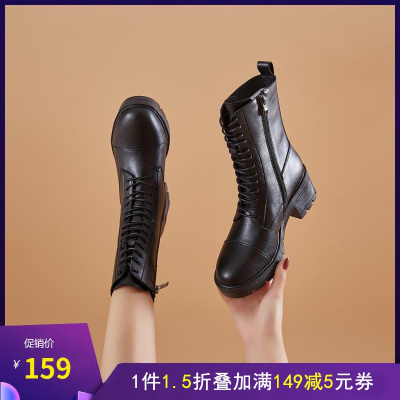 达芙妮2021年时尚新款女靴202005505