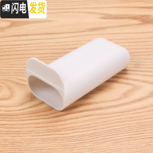 三维工匠长诗 简约多功能笔筒学生桌面显示器粘贴收纳盒时尚创意办公文具 瓷白色-长款