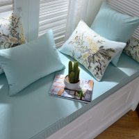 家柏饰(CORATED)高密度海绵飘窗垫窗台垫定做沙发垫北欧阳台垫榻榻米可机卡座 10号色 18cm飘窗垫