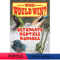 爬行动物大混战 [正版]6-10岁学乐英语分级绘本猜猜谁会赢系列之动物主题科普12册 Scholastic Who Wo