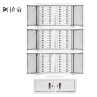 阿拉贡手机信号考场会议室专用手机柜电子产品存放柜寄存柜带锁组合款96格300*776*1775