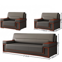 依韵珂办公沙发1+1+3套