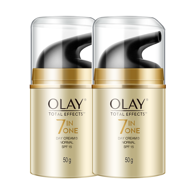【保税直发】玉兰油(olay)多效七重功效修护面霜50g*2盒装 七效合一去