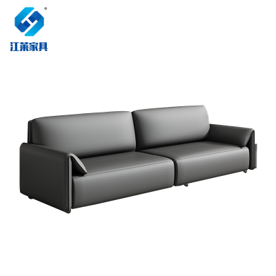 江莱现代西皮沙发三人位2100*850*820mm/JL-SF16/张