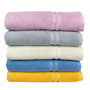 莺歌5A级抗菌高级缎档加大浴巾