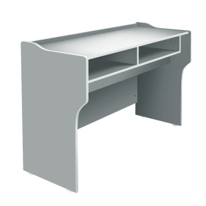 质凡演讲台接待台简约现代前台迎宾台咨客台 1000*600*865mm