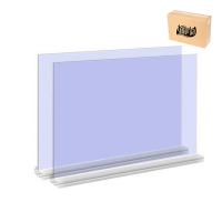 植巾 ZSMP870 塑料 260*320mm 4mm 展示铭牌 (计价单位:个) 白色