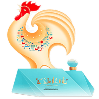 洋河生肖酒-洋河2017年鸡年生肖酒（金鸡报晓）68度660ml礼盒装绵柔浓香型（收藏级）白酒