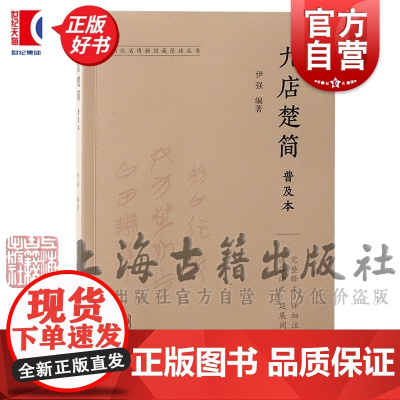 九店楚简普及本 湖北省博物馆藏简牍丛书 伊强编著上海古籍出版社语言文字文学文物考古正版图书籍
