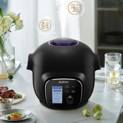 苏泊尔(SUPOR)3L电压力锅家用多功能NFC海量食谱防烫手双耳内胆一锅多用翻转高压锅SY-30YZ98