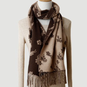 TDUO双面提花羊毛围巾CC24 条