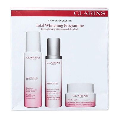 净透匀亮-CLARINS/娇韵诗清透泽白3件套（精华50ml+乳液75ml+面霜50ml）孕妇可用