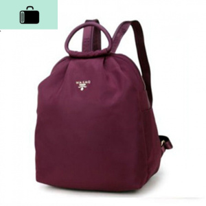 尼龙双肩包女休闲韩版帆布包包牛津布小背包简约女包NEW LAKE