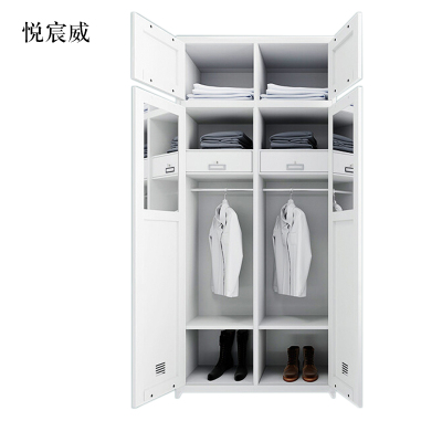 悦宸威员工储物柜文件柜存放柜子更衣柜两门内务柜