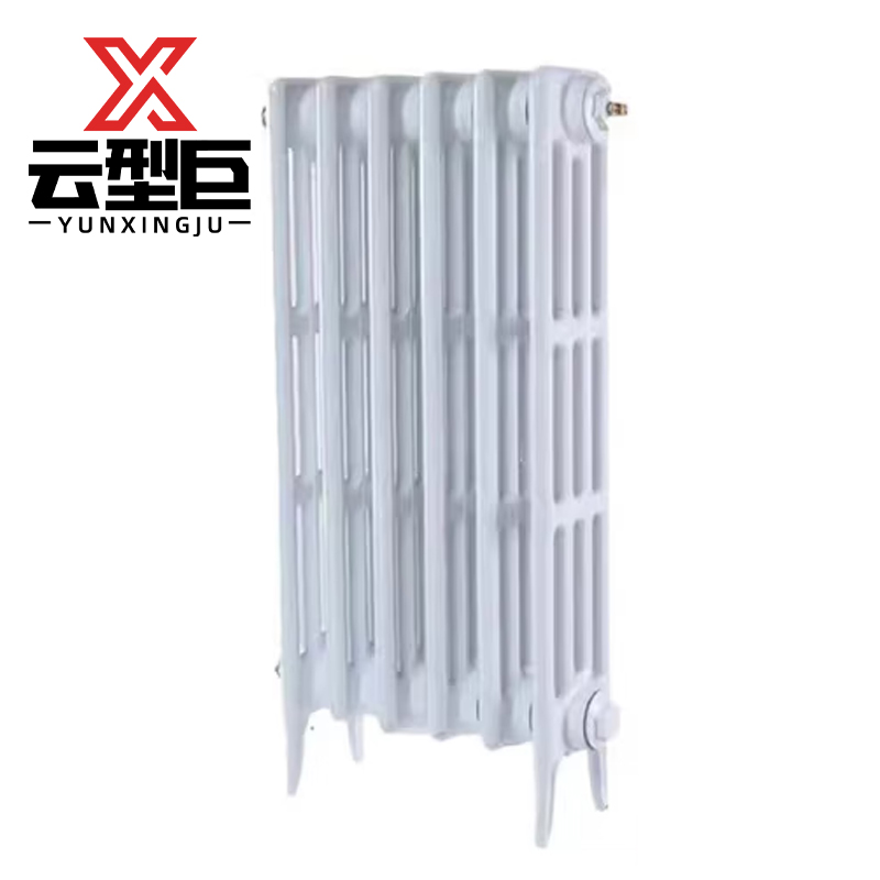 云型巨 暖气片 铸铁银粉老式取暖散热器 760足片 柱