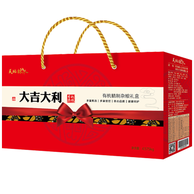 天地粮人大吉大利十四种有机杂粮套盒4.575kg(单位:盒)