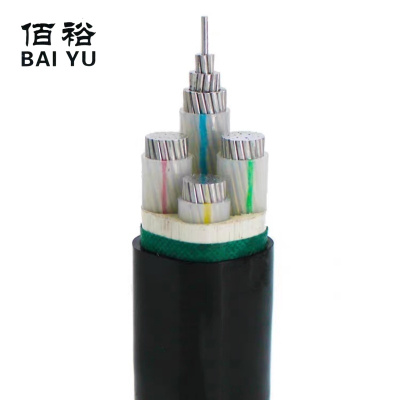 佰裕 铝芯电缆 ZC-YJLV 0.6/1KV 1*70 米