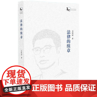 2024新书 法律的续章 吴情树 著 黑骏马法学漫丛(开放丛书)知识产权出版社 9787513092999