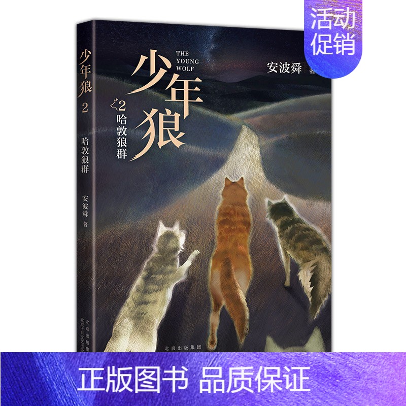 少年狼·2哈敦狼群 [正版]少年狼单册任选安波舜著额仑草原哈敦狼群哲别山谷松神诺古拉儿童励志成长小说完结篇少儿成长不可错
