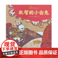 [微瑕]中国优秀图画书典藏系列平装绘本机智的小白兔.谁是丁丁谁是冬冬.儿童学古诗.春娃娃.拔萝卜.春眠不觉晓.蒲公英图画
