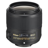 Nikon/尼康 AF-S NIKKOR 35mm f/1.8G ED镜头 全画幅单反相机定焦头