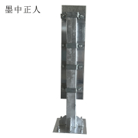 墨中正人机车禁停双面警示标识牌500*500mm块