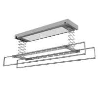 顶固(TopStrong)电动晾衣架P37 满天星大灯版设计超薄9.0cm双向遇阻反弹 轻抬上升离线语音 星空照明